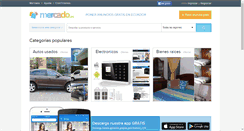 Desktop Screenshot of mercado.ec