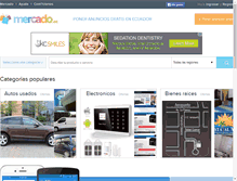 Tablet Screenshot of mercado.ec