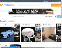 Tablet Screenshot of mercado.cr