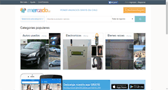 Desktop Screenshot of mercado.cl